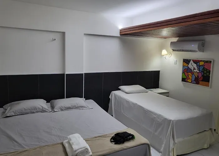 Lindo Flat no Royal Residence FlatHotel em Joao Pessoa